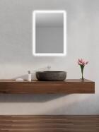 Zrcadlo LED celkové osvětlení podsvícený okraj 2 cm široký MOONLIGHT